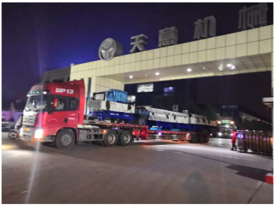 年終歲末天意機械發貨忙 加班加點為市場！