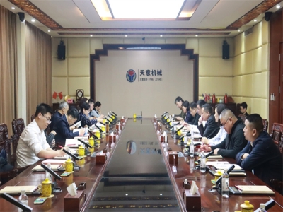 山東金融監(jiān)管局一級巡視員于雷調(diào)研天意機械